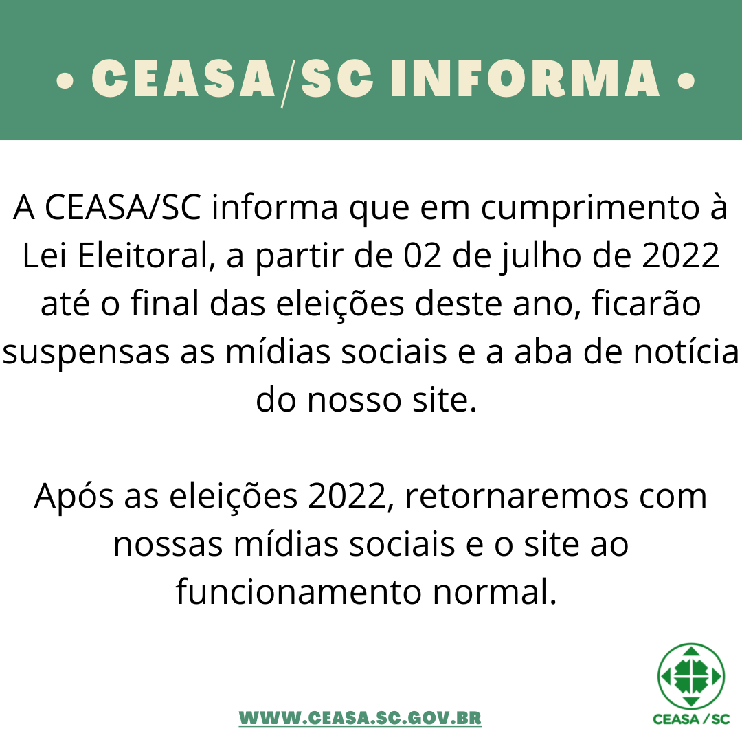 Suspensão durante o período eleitoral 